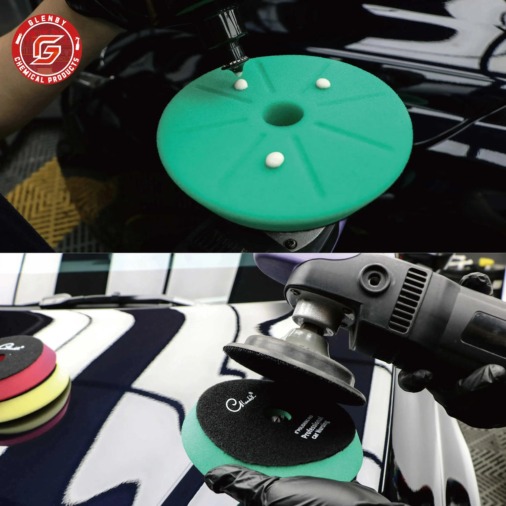 Buffing Polishing Pads Flat Foam Sponge Waxing Pad Tool Car Polisher