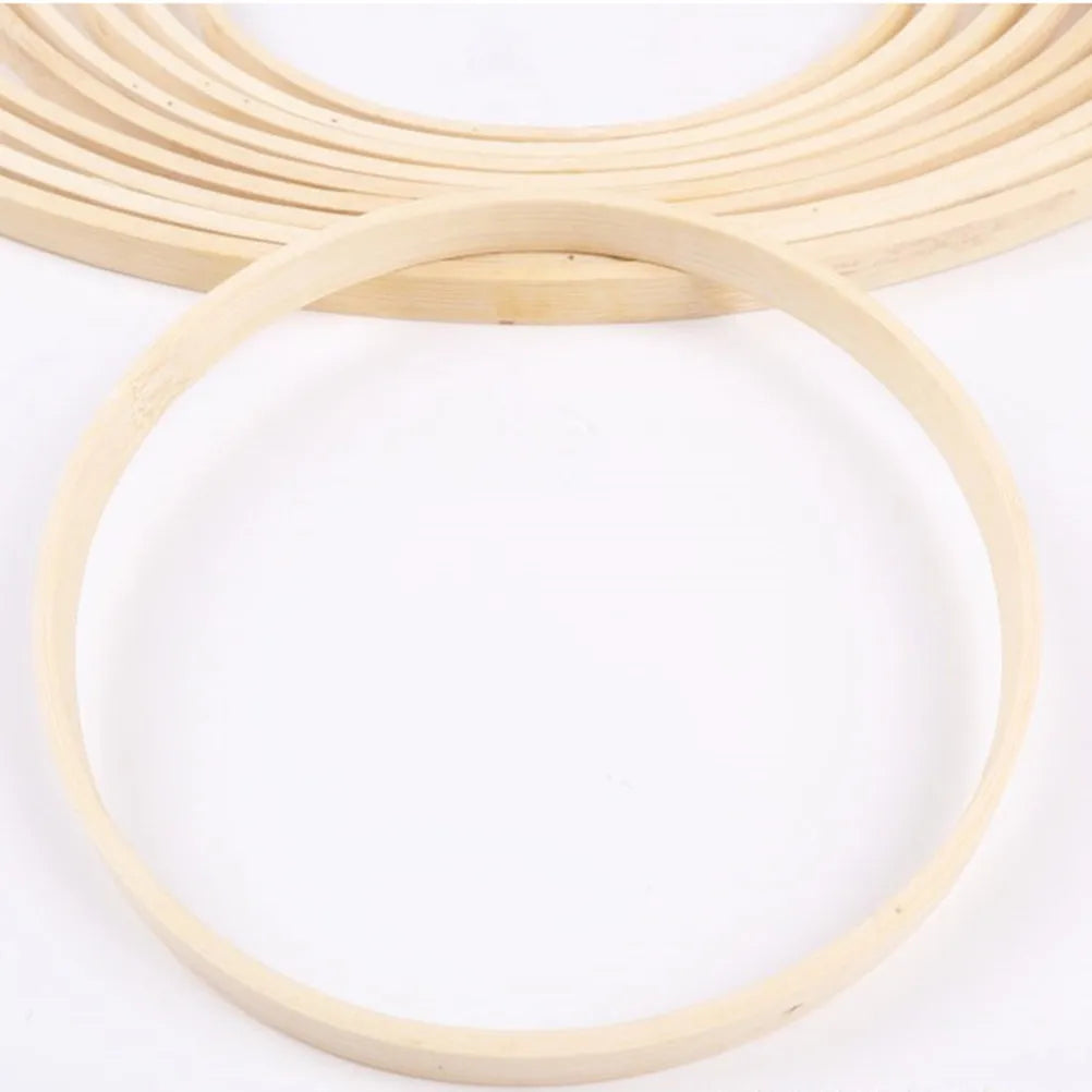 Dreamcatcher Bamboo Rings Diameter Round Wooden DIY Craft Tools Dream