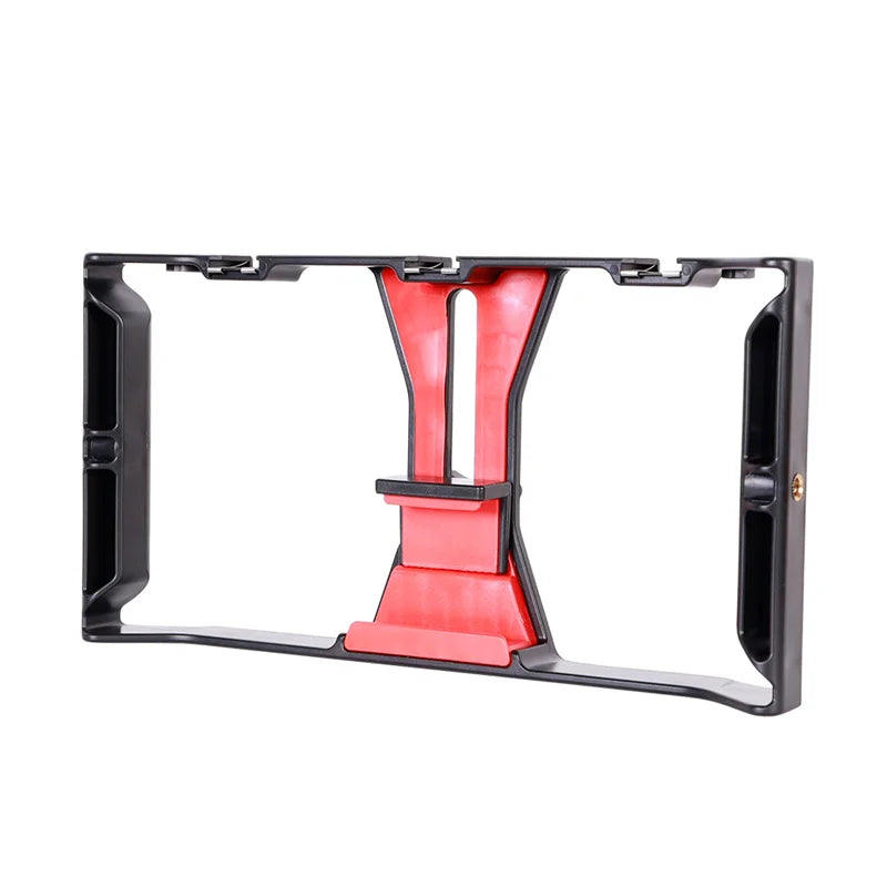 Video Camera Cage Stabilizer Mount Holder Handheld Frame Film Rig Vlog Phone Zpaxo onesize
