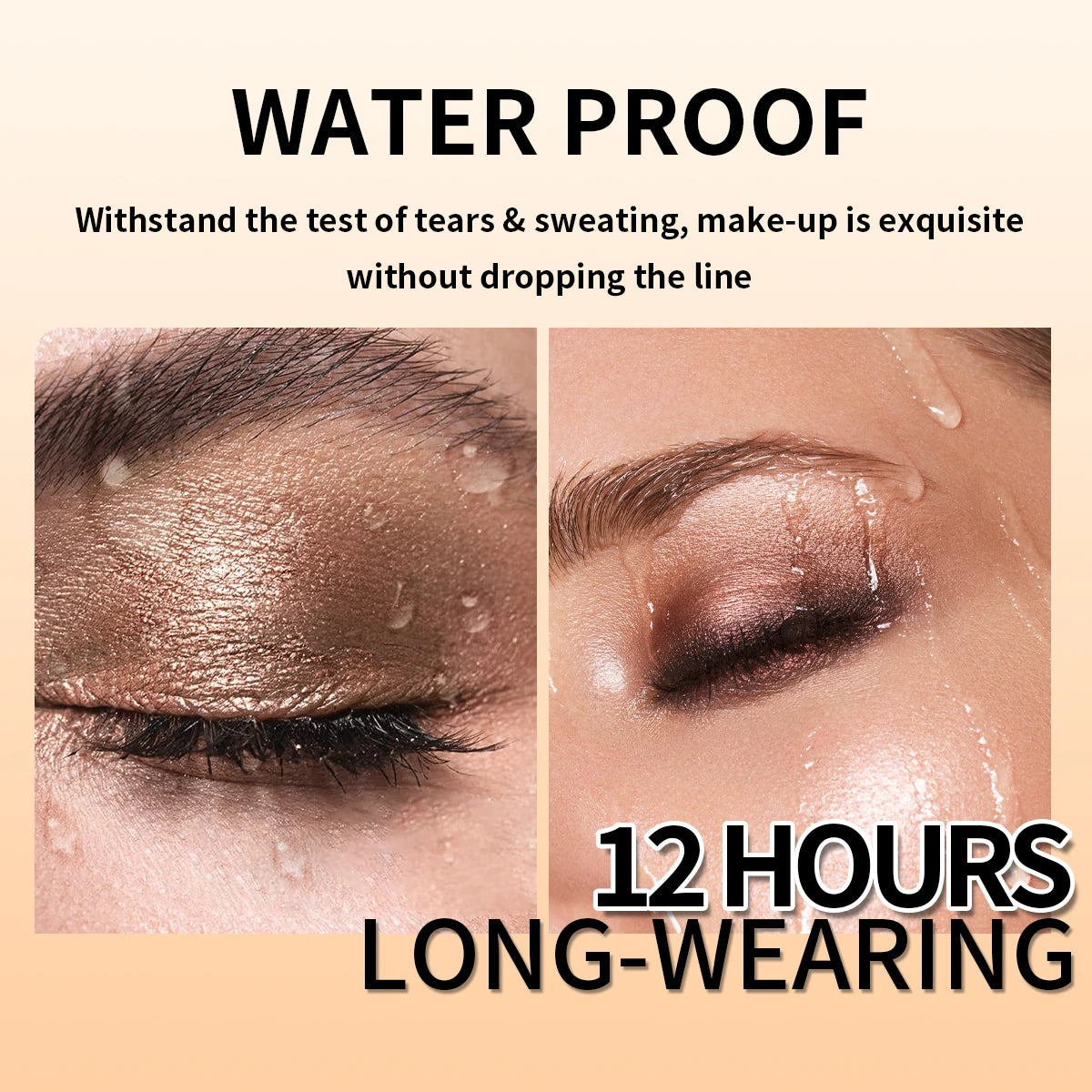 19 Smoky Dark Green Eyeshadow Pen Stick Waterproof Metallic Glitter
