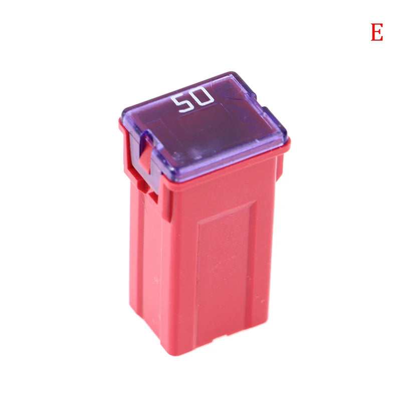 Mini Square Fuse 32V 20A 25A 30A 40A 50A60A Automotive Car Fuse With Plastic Box Zpaxo 50A