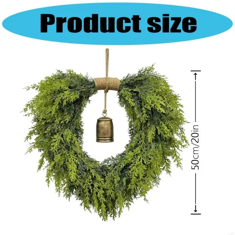 Plastic Heart Garlands Christmas Party Decors Indoors Outdoor