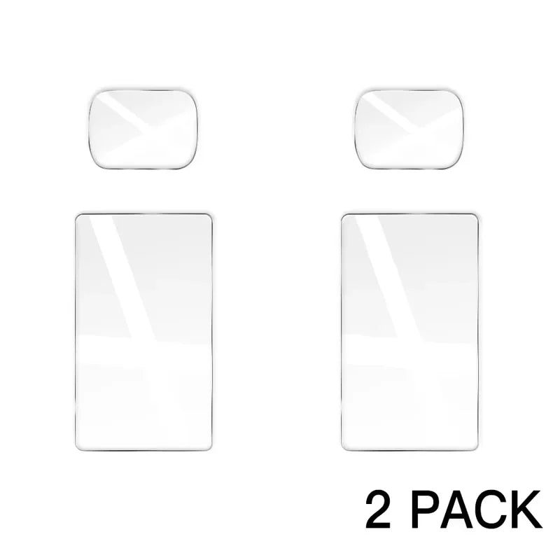 1- Tempered Glass Film DJI OSMO Pocket 3 Screen Protector 9H Hardness Zpaxo 2 set