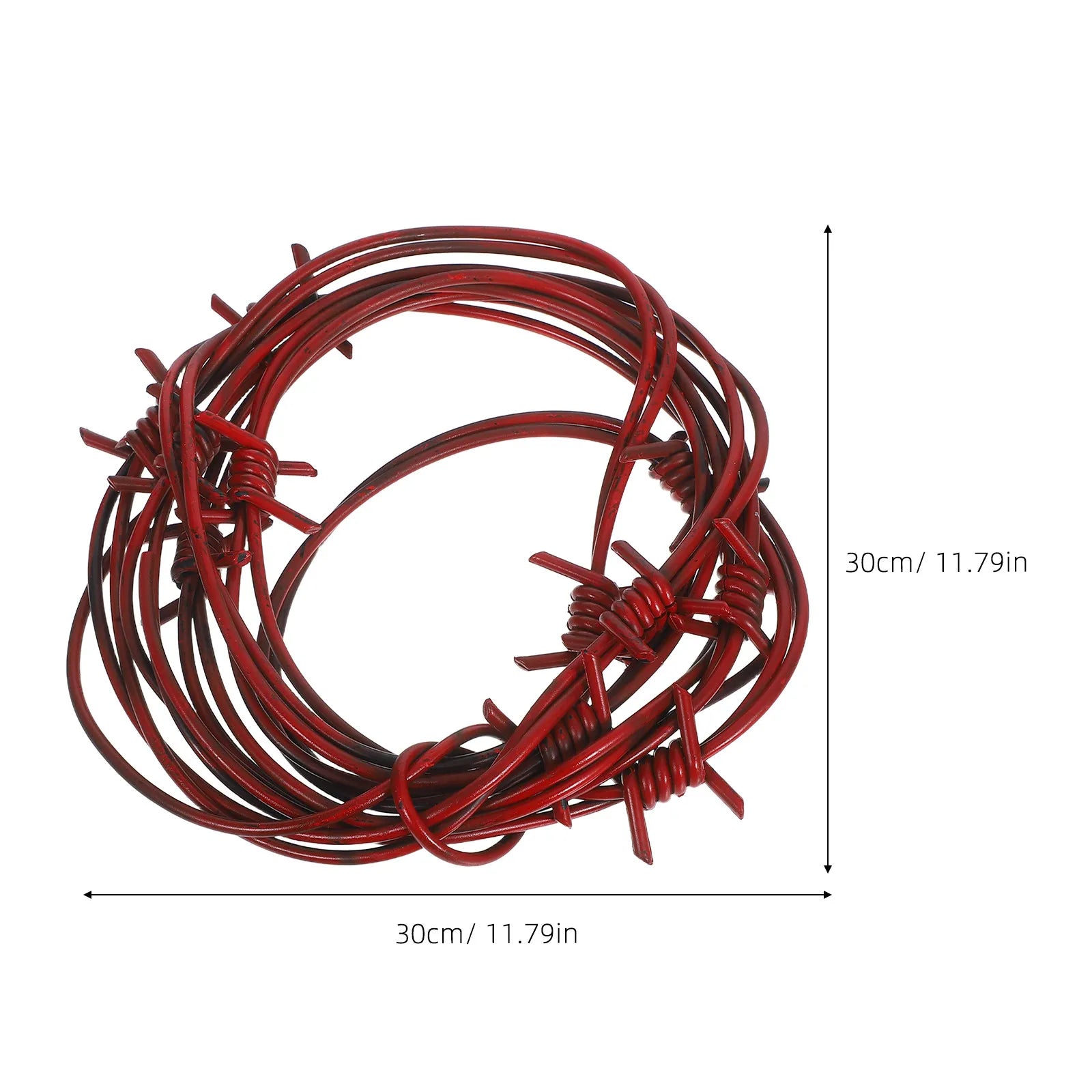8 2ft Simulation Plastic Barbwire Chain Halloween Decoration Horror