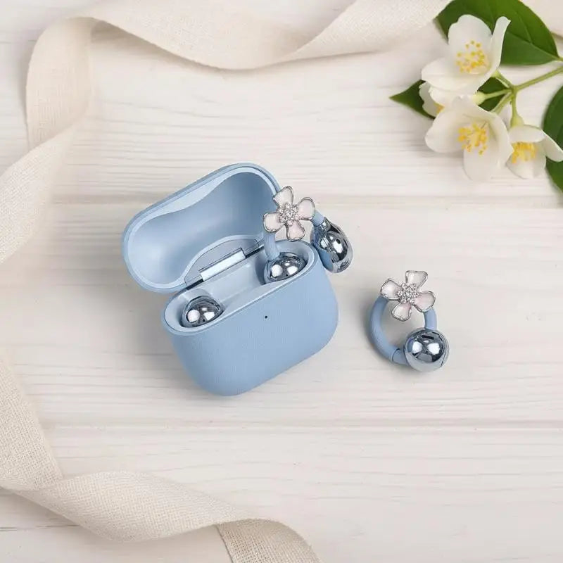 Rhinestone Earbud Decoration Clips – Zircon Headphone Charms