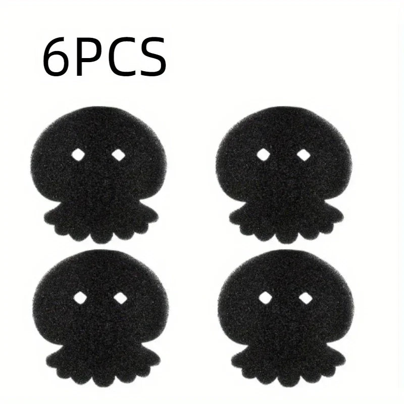 4/8PCS Pet Hair Remover Bear Shape Laundry Ball Washing Machine Lint Catcher Reusable Clothes Sofa Cat Dog Hair Cleaning Sponge Zpaxo octopus 6pcs