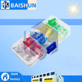 RGBYW Mixed Professional LEDs (200pcs) – 3mm/5mm 2-3.5V 20mA, Stackable Storage Box Included Zpaxo Default Title