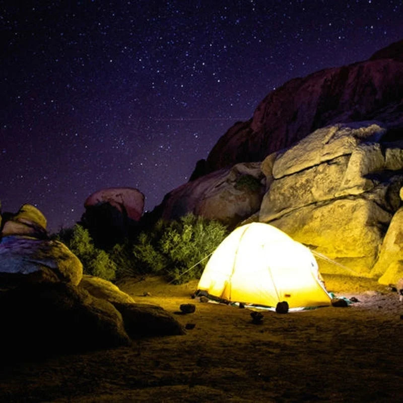 10LED Solar Inflatable RGB Light Tent Folding Lamp Camping Waterproof Zpaxo