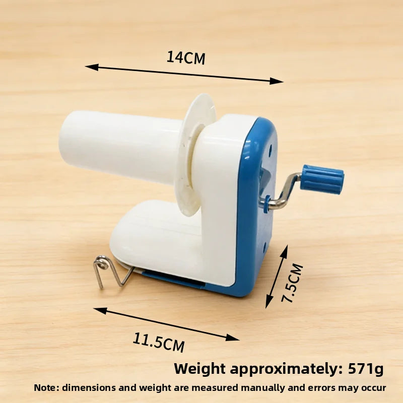 1Pcs Manual Household Yarn Winding Machine Twisting And Sewing Accessories Weaving Tools DIY Yarn Ball Winder Zpaxo