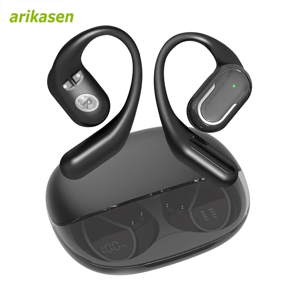 Wireless Headphones OWS Sports Open Ear Bluetooth 5 4 Earphones Mic