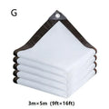 Transparent Waterproof Cloth Thickened Oilcloth Garden Rainproof Zpaxo G