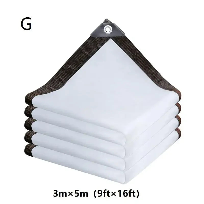 Transparent Waterproof Cloth Thickened Oilcloth Garden Rainproof Zpaxo G