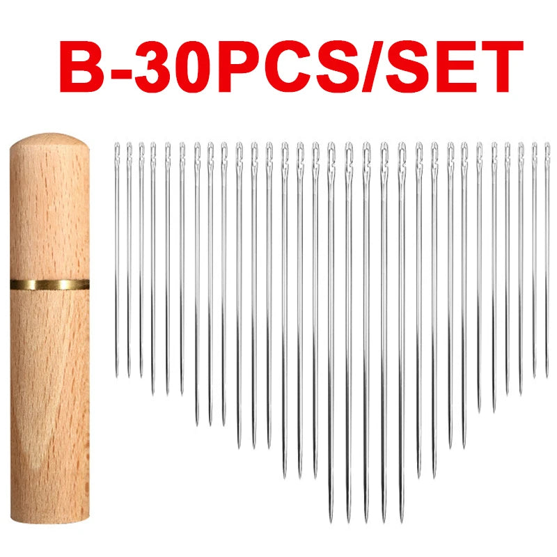 12 Elderly Stainless Steel Quick Auto Threading Tool DIY Handmade Zpaxo B 30pcs set