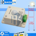 Infrared Motion Sensor LED Module 12-24V DC Adjustable Delay Smart Zpaxo Default Title