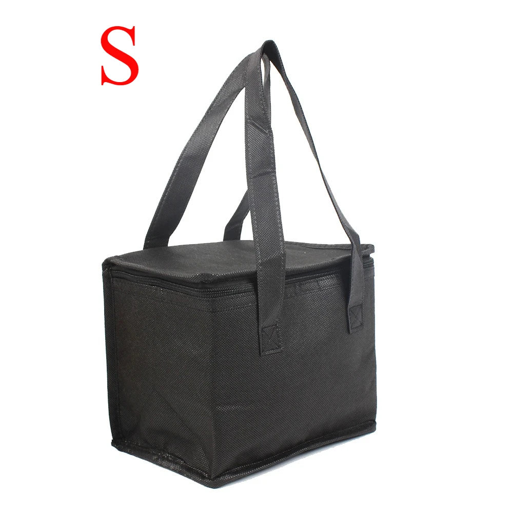 Portable Lunch Cooler Bag Folding Insulation Picnic Ice Pack Food Thermal Bag Drink Carrier Insulated Bags Beer Delivery Bag Zpaxo 1pc S