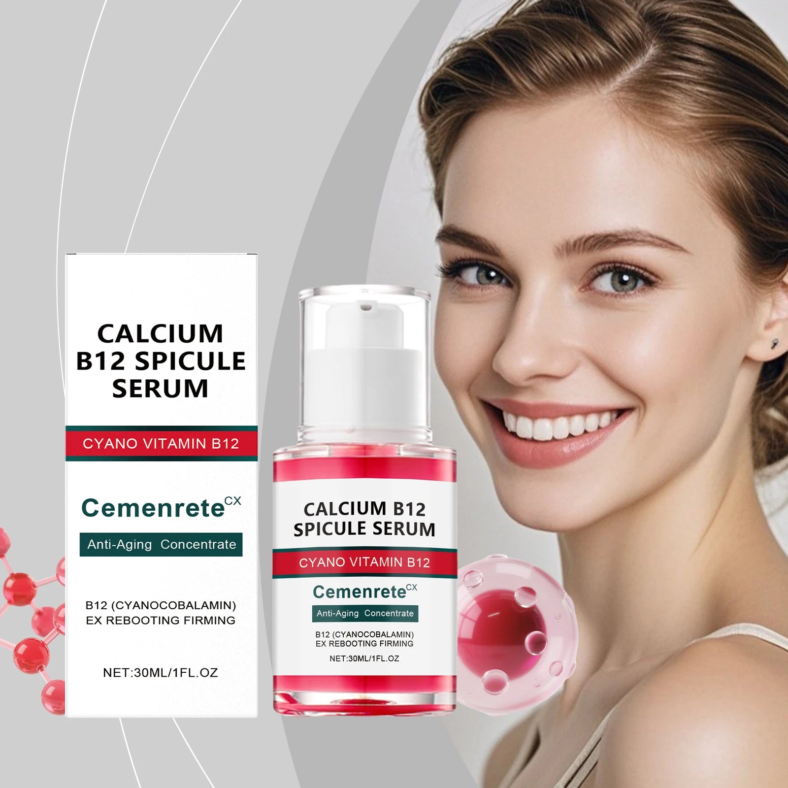 Anti-Aging Serum Hydrating Facial Serum Moisturizes Nourishes Skin Minimizes Pores Brightens Skin Boosts Whitening Barrier Care Zpaxo