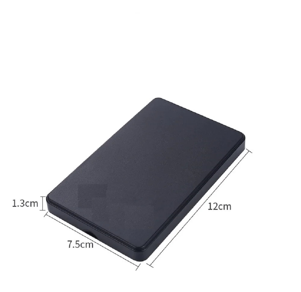 2.5" SATA USB3.1 HDD Enclosure Mobile Hard Drive Cases for SSD External Storage HDD Zpaxo