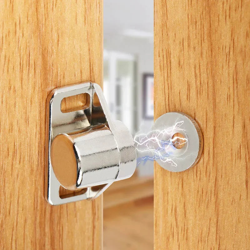 Magnet Cabinet Door Catches Ultra Thin Cupboard Closer Door Stopper Home Furniture Hardware Accessories Zpaxo