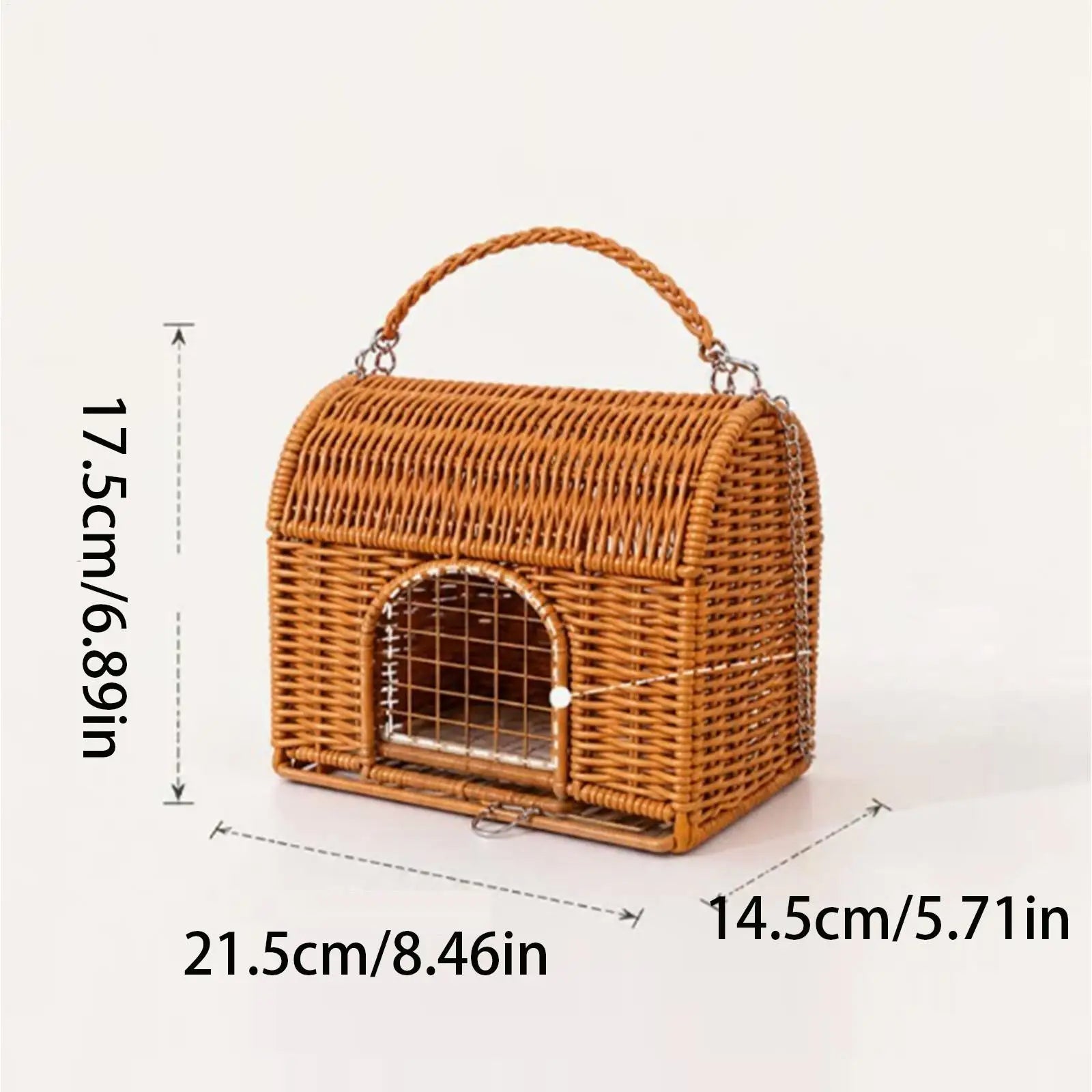 Bearded Dragon Carrier Handle Carrying Sleeping House All Season
