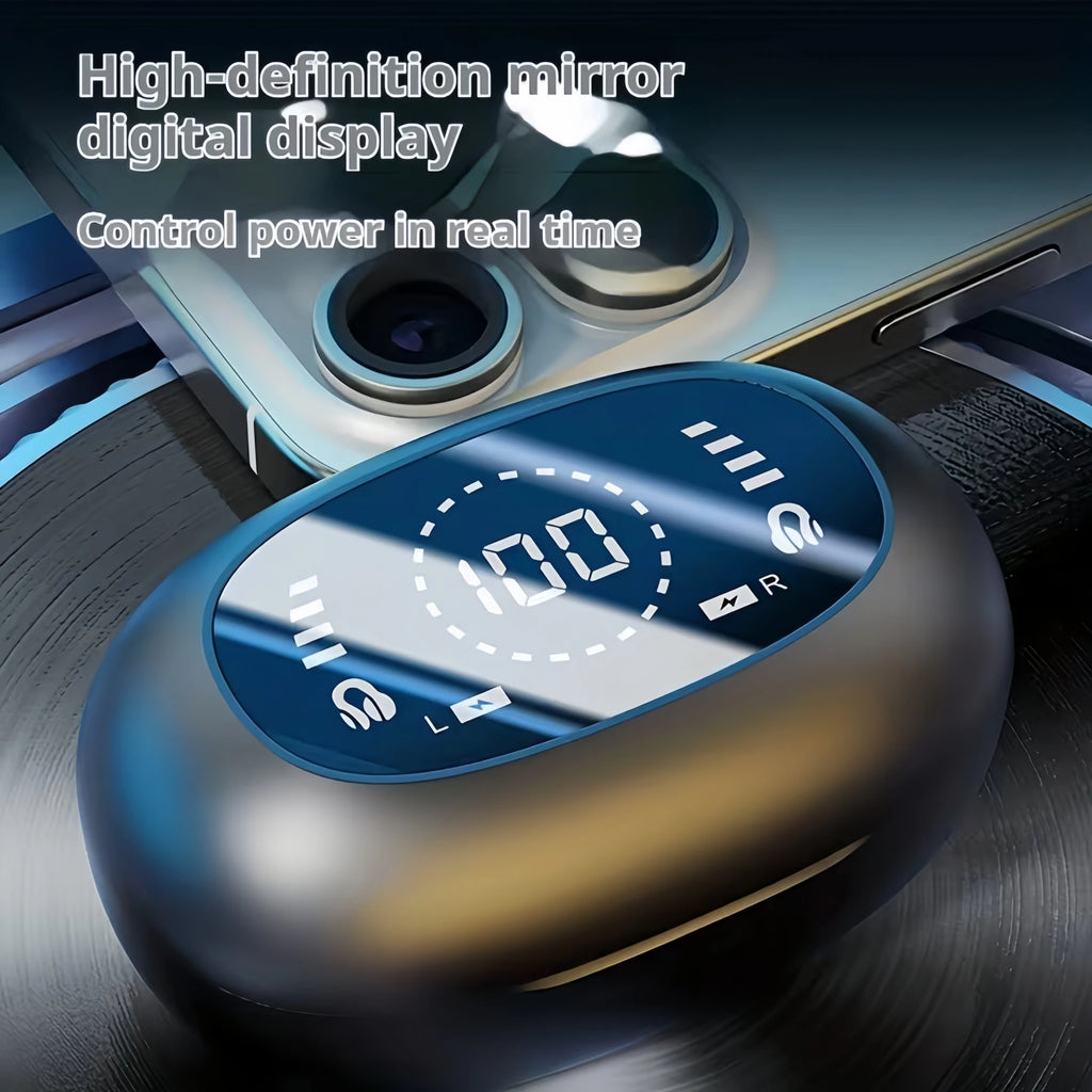 Wireless Open Ear Clip Earphones Bluetooth Music Sports Fashion Touch