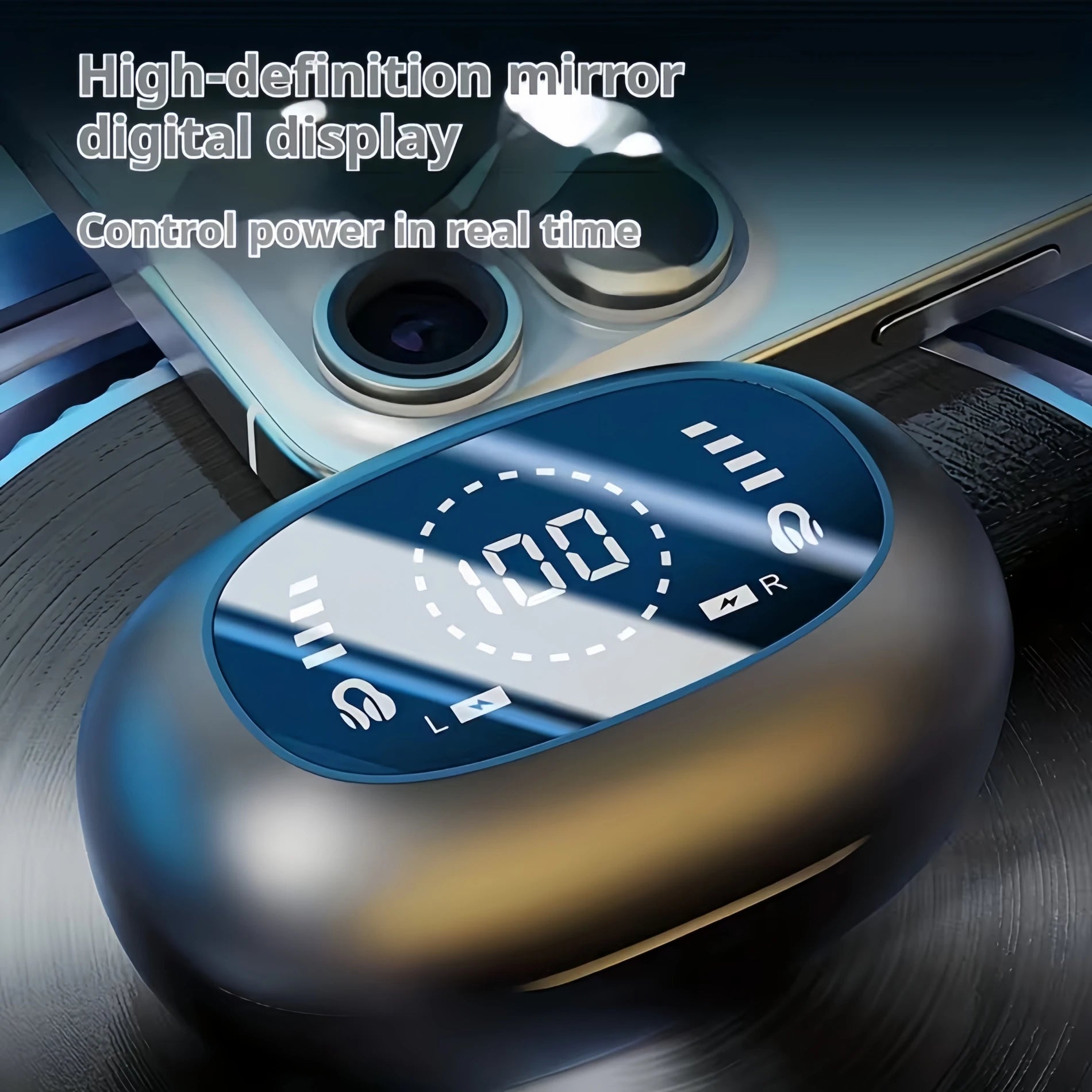 Wireless Open Ear Clip Earphones Bluetooth Music Sports Fashion Touch