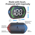 USB GPS HUD Speedometer KMH MPH Head-Up Display for Car & Truck