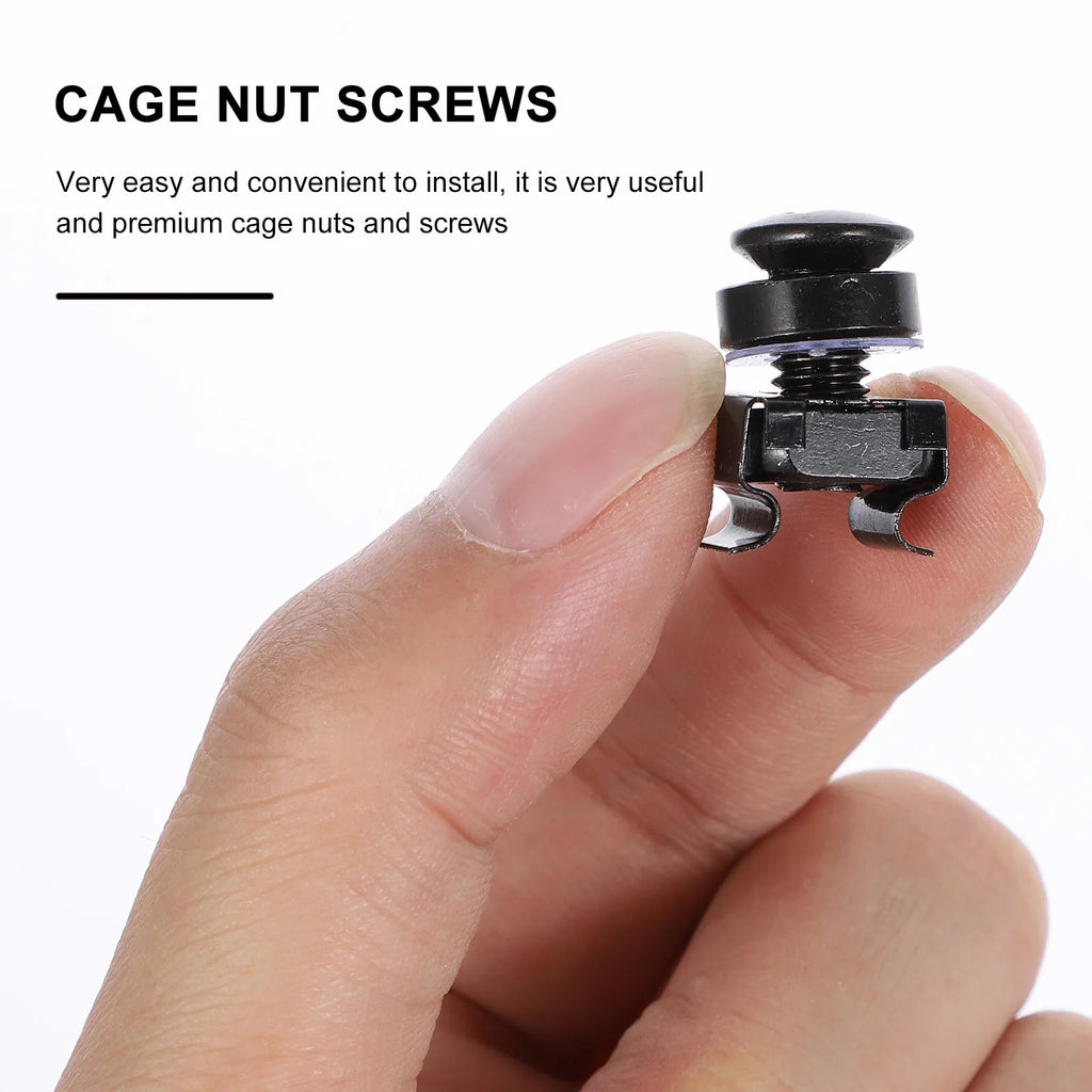 50Sets Cage Nuts High-grade Sturdy Rust-resistant Long Service Life