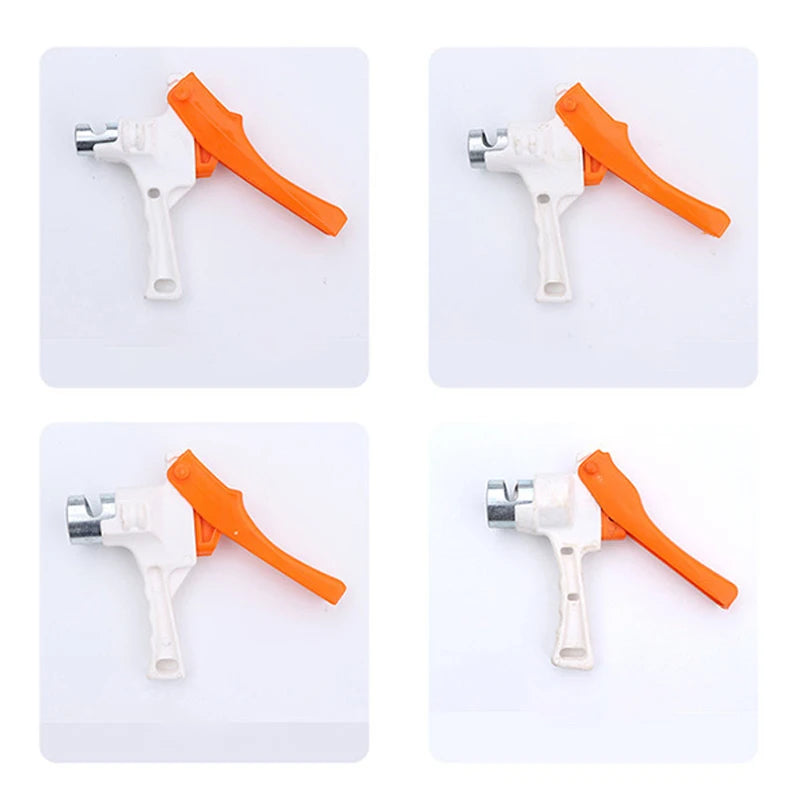 Irrigation LDPE Water Pipe Hole Puncher 8mm to 30mm Precision Punch Tool for Greenhouse and Farm Zpaxo