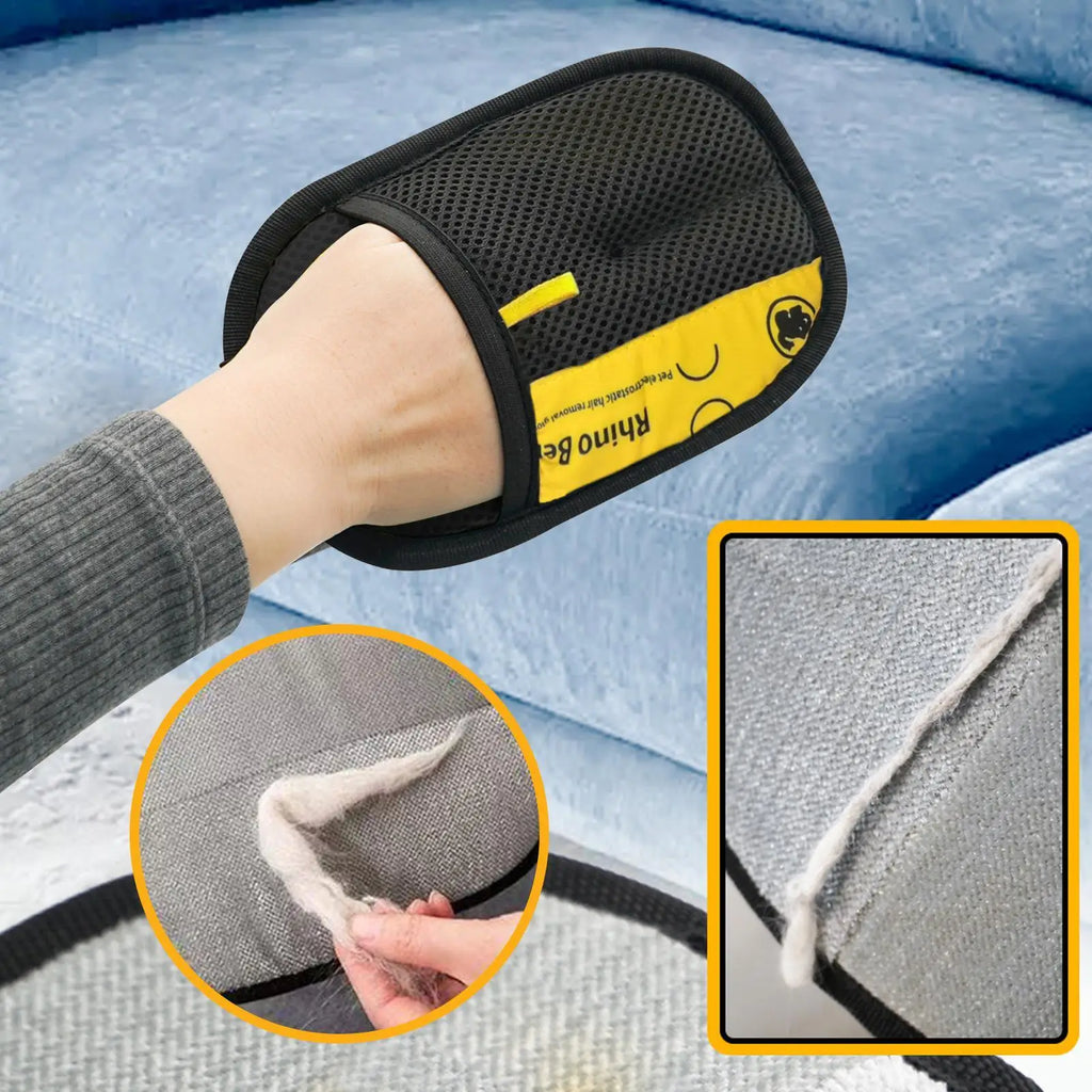 Cat Grooming Gloves Electrostatic Pet Hair Removal Brush Cleaning