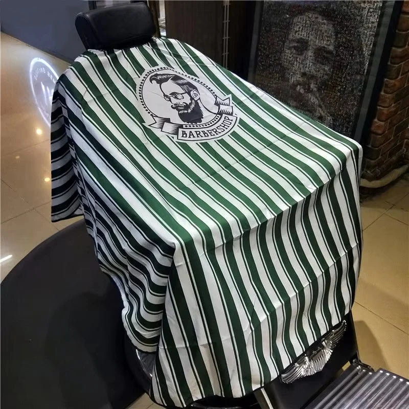 Retro Barber Cape – Waterproof Anti-Static Haircut Apron Barber Haircut Cape Zpaxo
