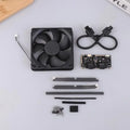 For P2S External Exhaust Fan Kit 3D Printer Upgrade Accessories P2S Chamber Exhaust Fan Spare Parts Purify Exhaust Zpaxo A1