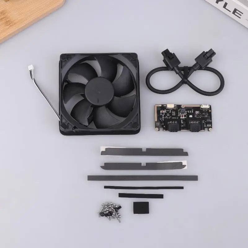 For P2S External Exhaust Fan Kit 3D Printer Upgrade Accessories P2S Chamber Exhaust Fan Spare Parts Purify Exhaust Zpaxo A1
