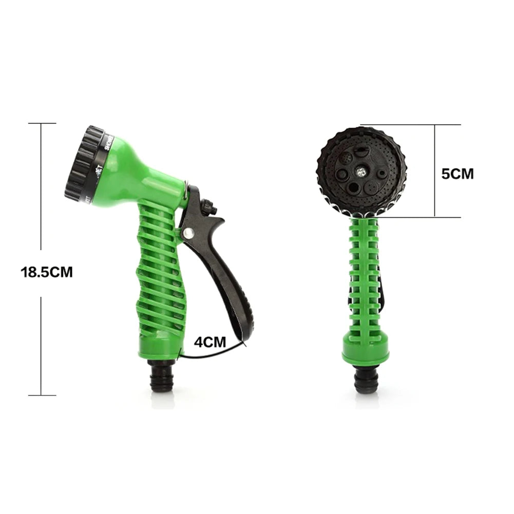 Garden Sprinkler Hose Nozzle 7 Adjustable Modes Irrigation Nozzle Water Sprayer Water Spray Gun for Garden Lawn Watering Zpaxo