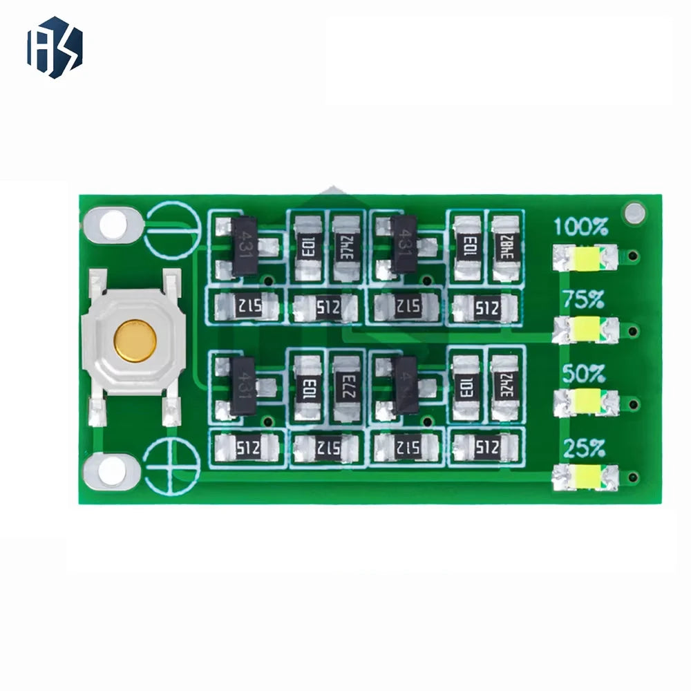 3S Li-ion/LiPo Battery Capacity Tester – 9-26V Voltage Monitor Module with LED Bar Graph Display for 11.1V/12.6V Packs | RC Zpaxo