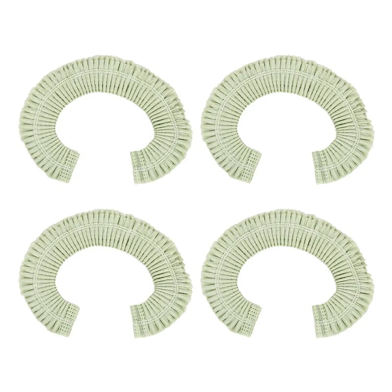4PCS Disposable Pillowcase Set, Dirt-Proof & Breathable, Universal Fit for Hotel, Beauty Salon, Travel - No Pillow Core Included Zpaxo green onesize