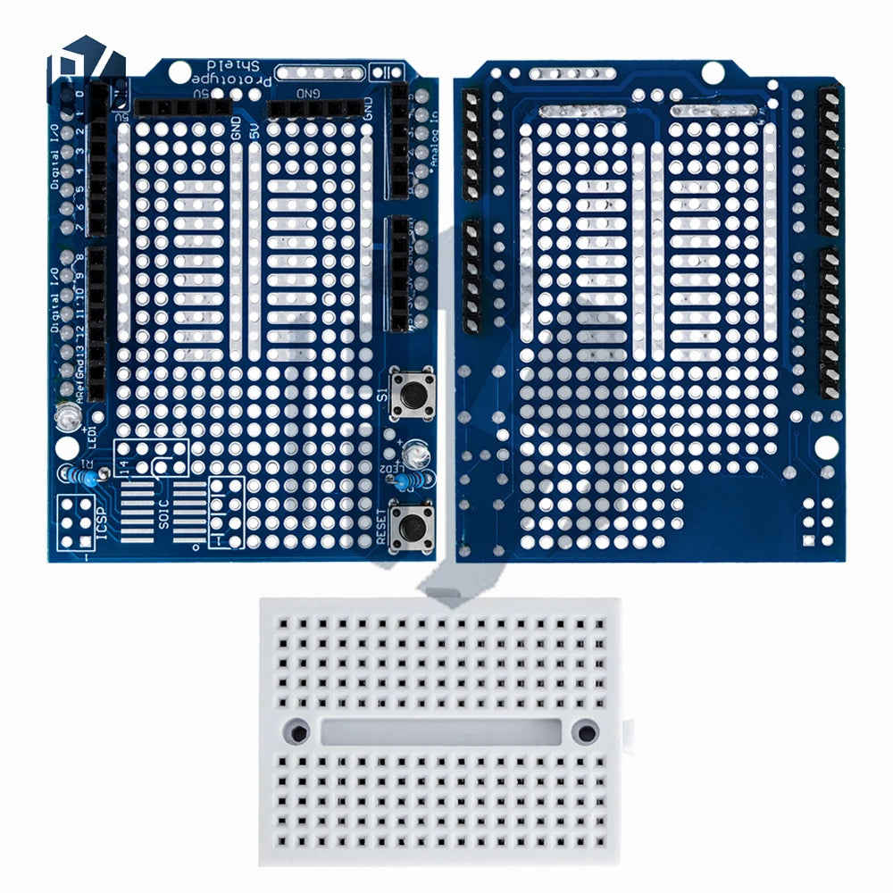 Integrated SYB-170 Mini Breadboard Proto Shield Arduino Zpaxo