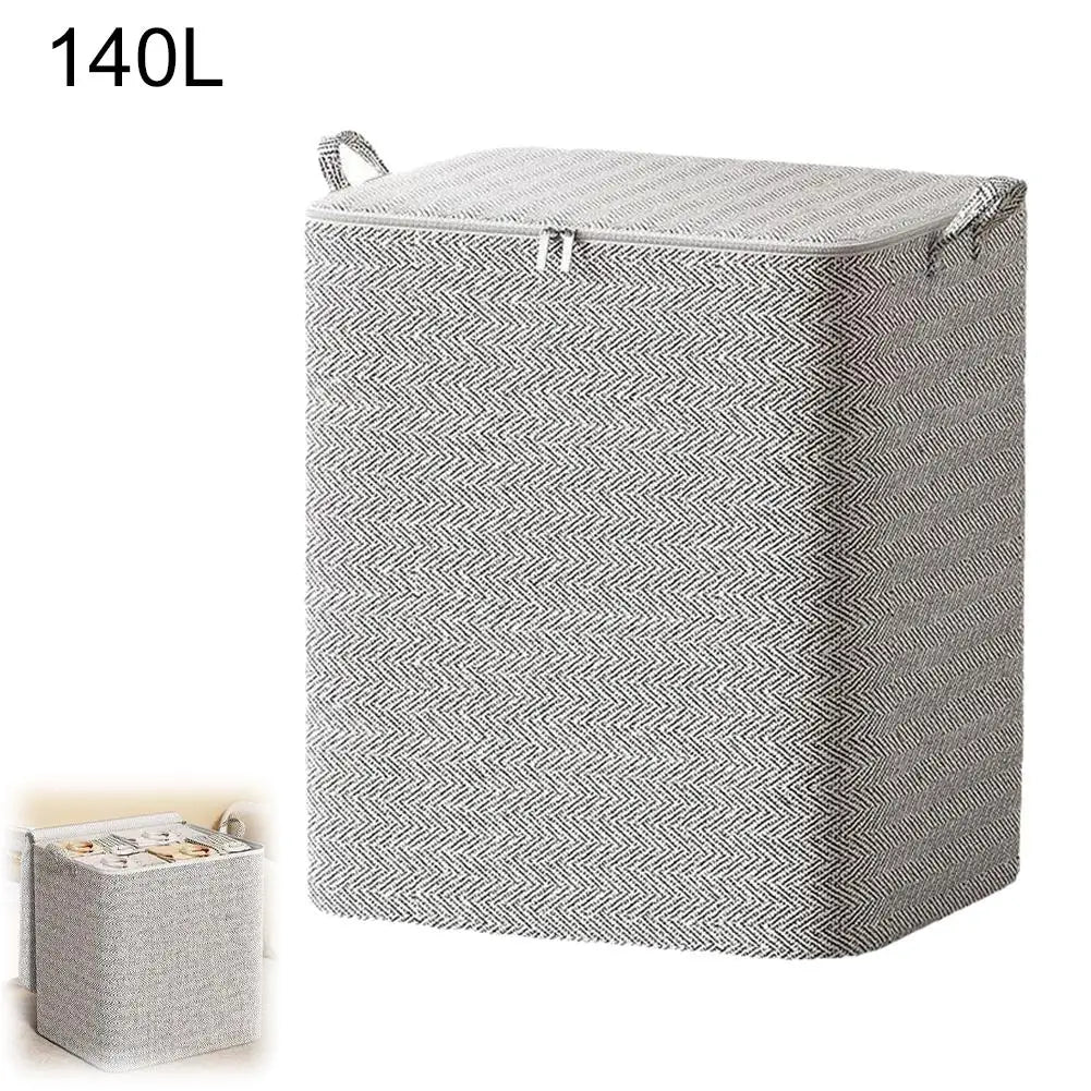 Large Non-Woven Storage Bag – Closet & Wardrobe Organizer Wardrobe Storage Bag Zpaxo 140L