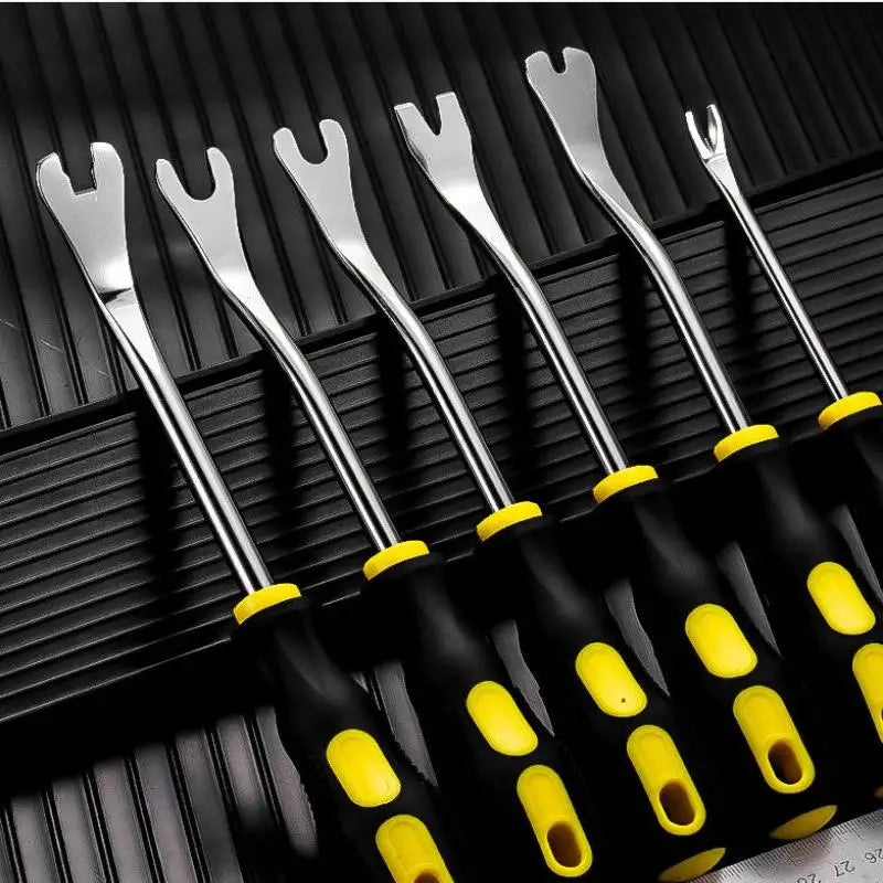 A45 Carbon Steel Nail Puller – Screwdriver-Style Pry Tool