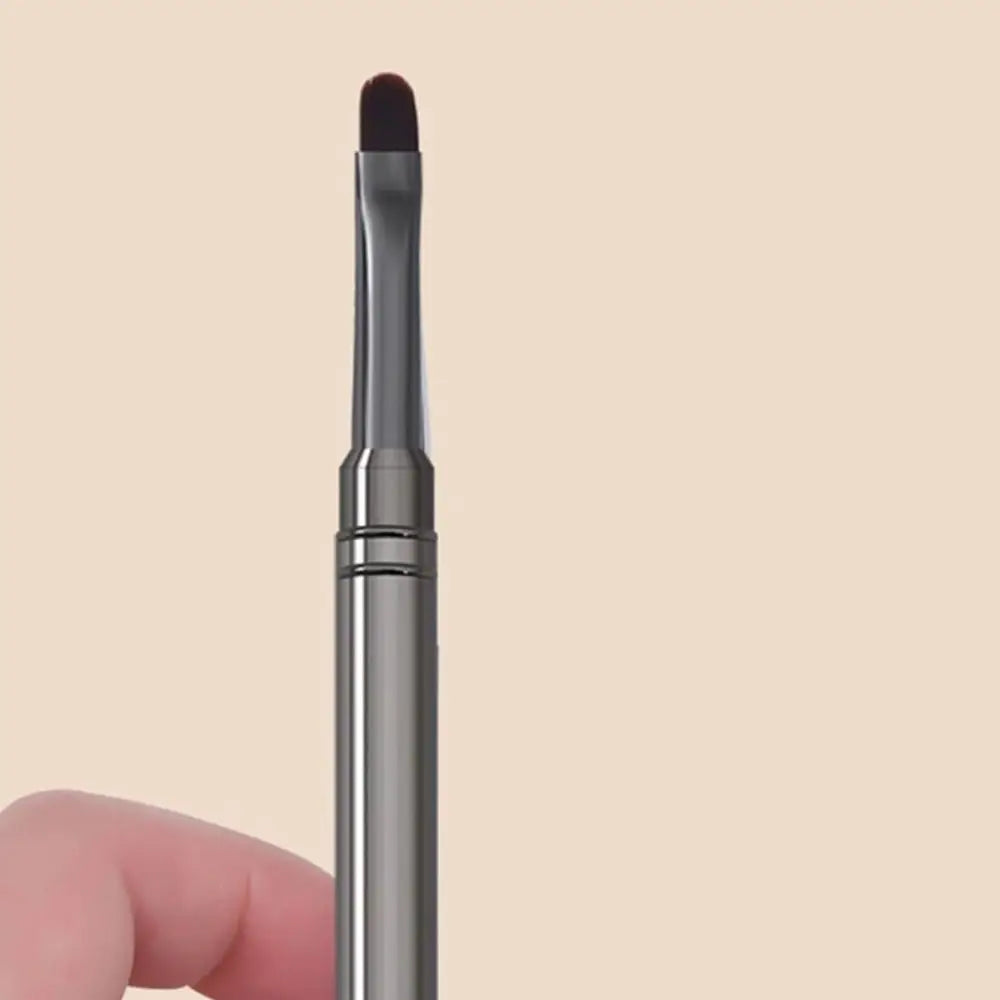 Round Head Nail Art Gel Brush Metal Handle Aluminum Tube Nail Manicure Pen Nail Art Coloring Nail Application Tools Zpaxo