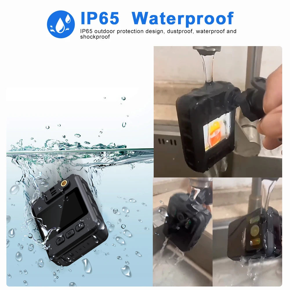 4K Wifi HD Mini Camera Sports Outdoor Waterproof Law Enforcement