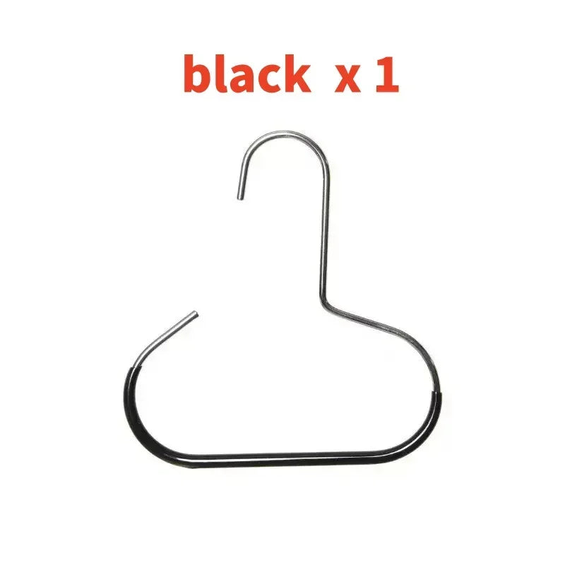 Circle Ring Hat Hanger 8 Hats Display Rack Baseball Cap Organizer Scarf Towel Tie Storage Holder for Closet Bedroom Saving Space Zpaxo black-1pcs