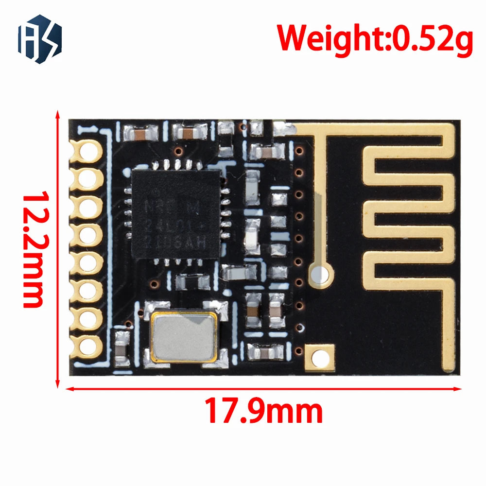 Upgraded NRF24L01+ 2 4GHz Wireless Transceiver Module Compatible Zpaxo