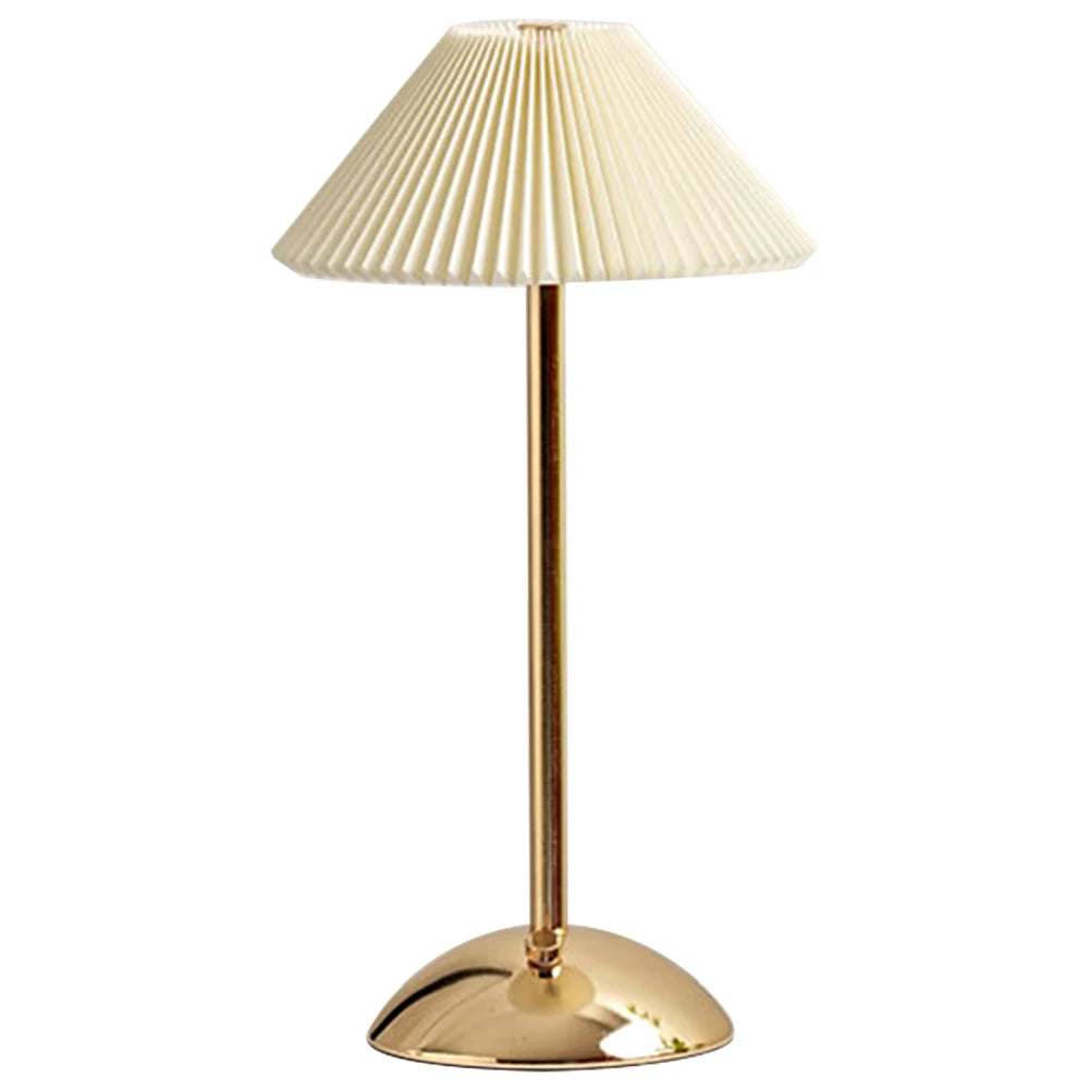 Nordic Bedside Night Light USB Charging Decorative Modern Metal Base Zpaxo Gold