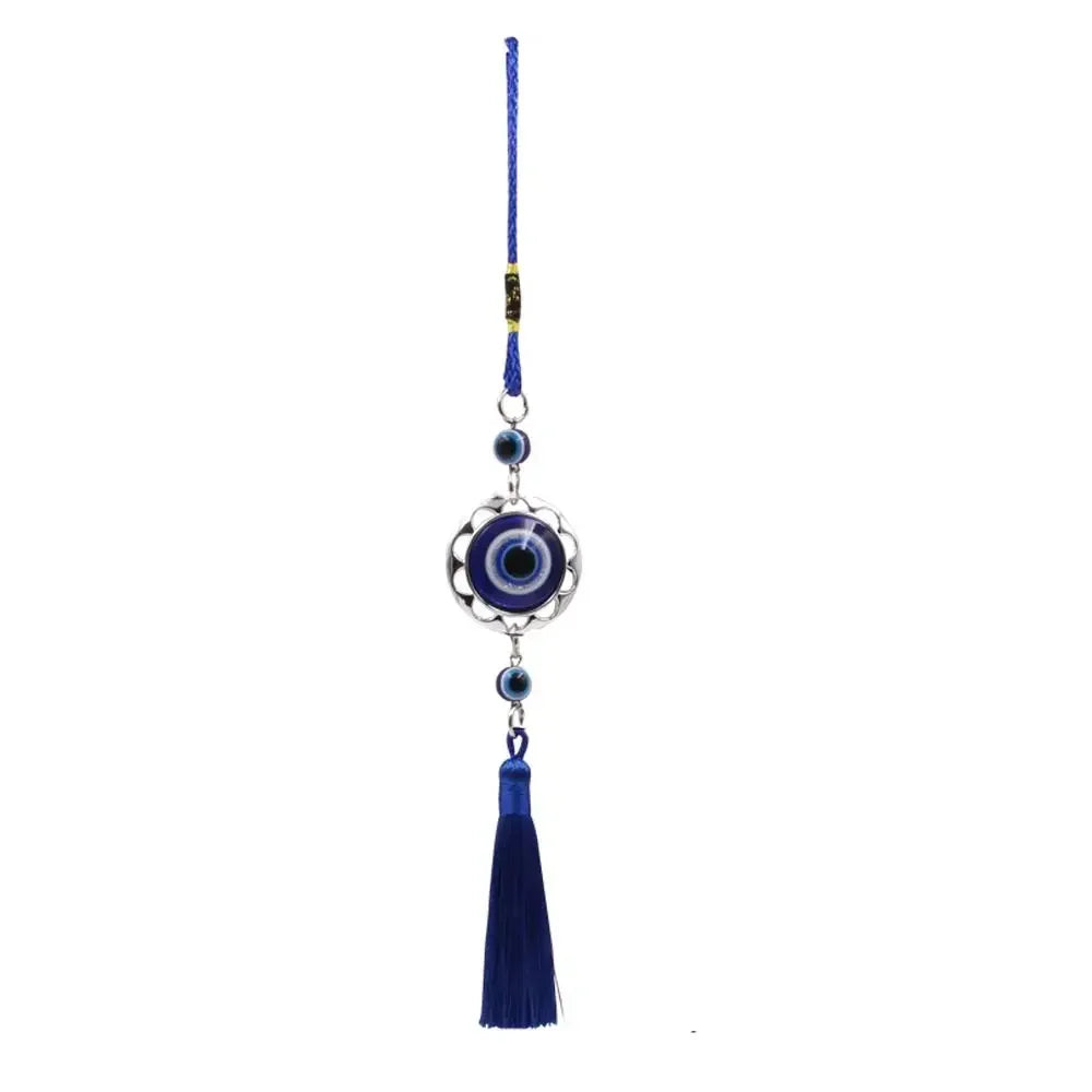 Pendant Colorful Bead Braided Rope Wall Hanging Demon Eye Car Hanger Zpaxo B