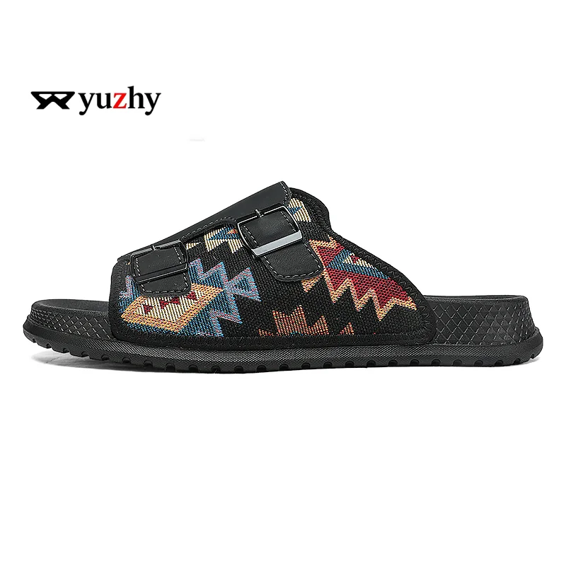 Men's Slippers Comfortable Lightweight Soft Sole Casual Slides Indoor