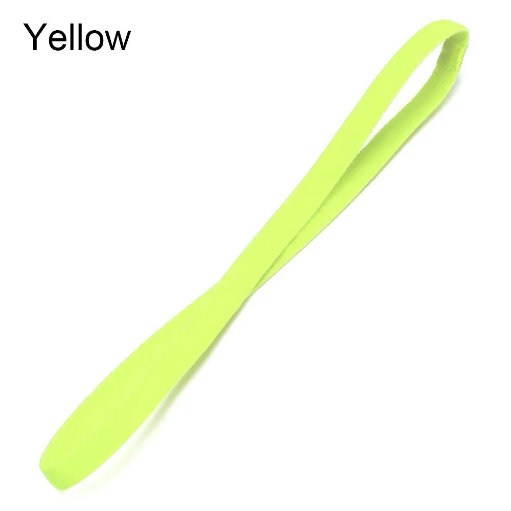 Anti-Slip Sports Headbands – Multicolor Elastic Sweatbands