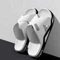 Men's Outdoor Fashion Sandals-cross Strap Open Toe Slide Sandal