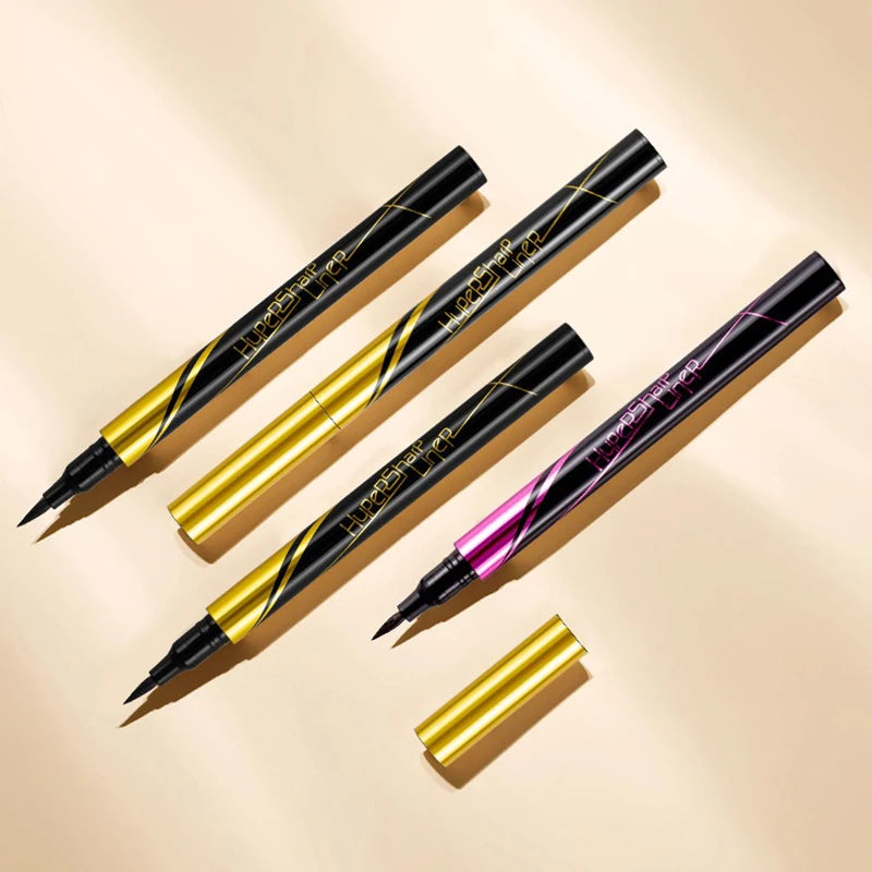 1 Black Quick-drying Eyeliner Waterproof Liquid Eye Liner Pen Long