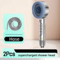 Black Hand Shower Kit Hand Shower Head Set with Rain Shower Hand Water Purifier Filter Bathroom Faucet Mixer Accessories Zpaxo style 1