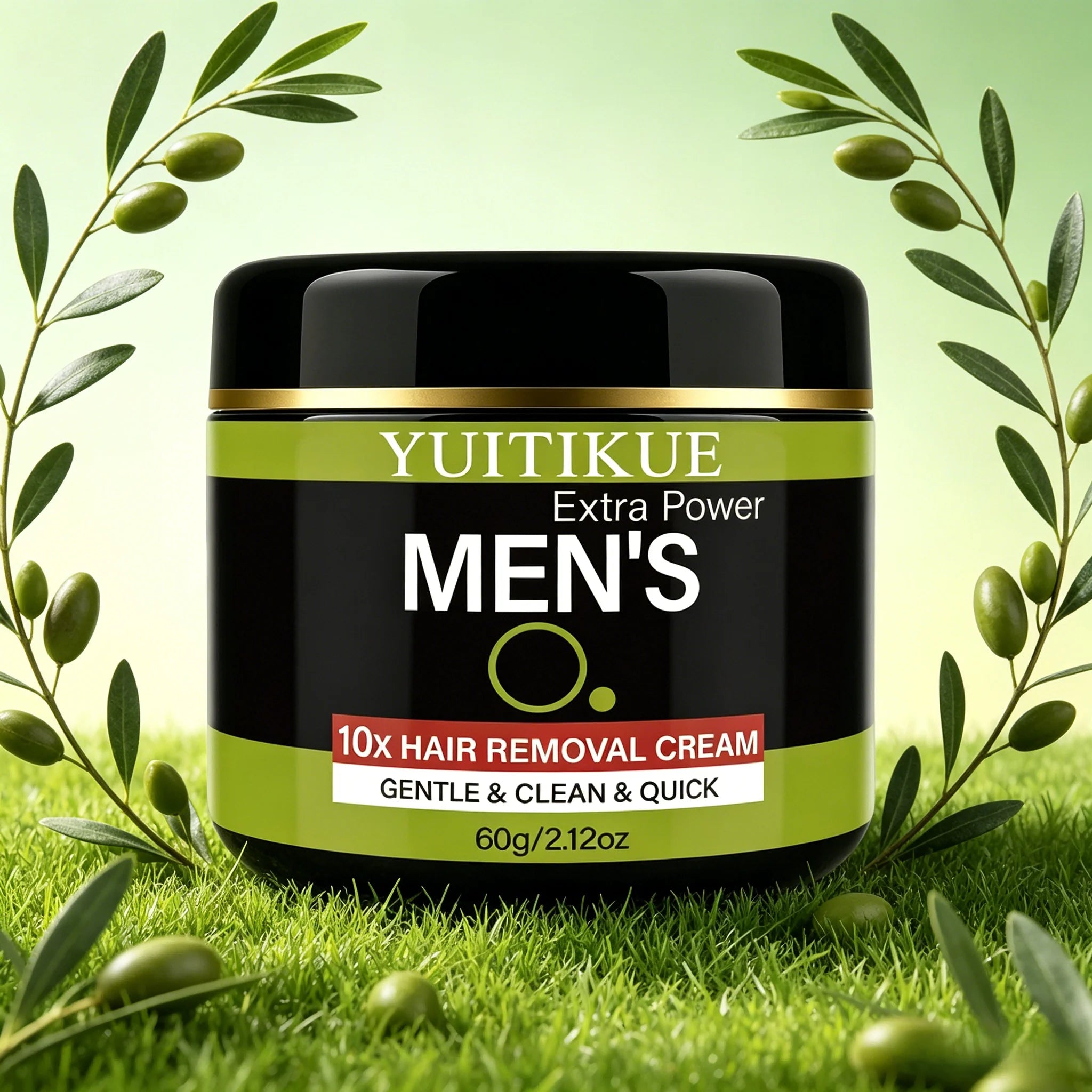 YUITIKUE Men's Hair Removal Cream – Gentle, No Irritation Hair Removal Cream Zpaxo 1pc